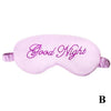 Cute Silk Fabric Sleeping Eye Mask